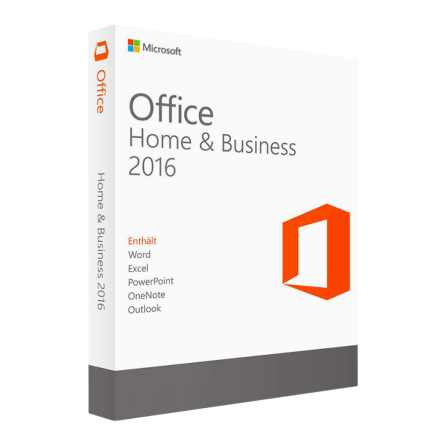 Microsoft Office 2016 Home & Business Mac