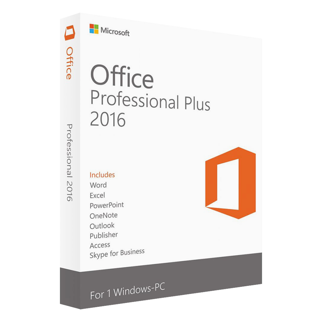 Microsoft Office 2016 Professional Plus