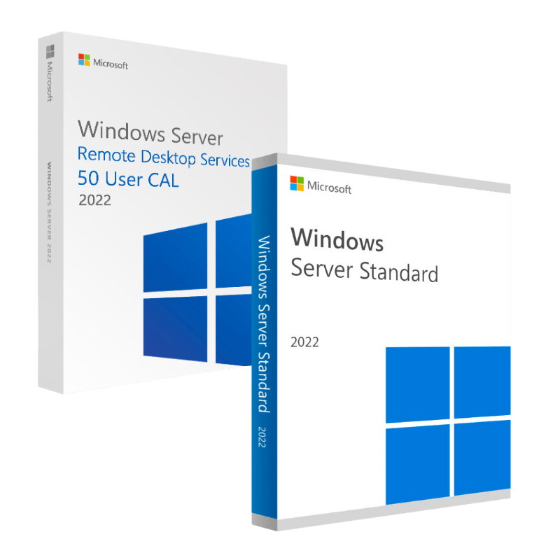 Microsoft Server RDS 2022 + Server Standard 2022