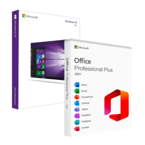 Microsoft Windows 10 Pro + Office 2021 Professional Plus