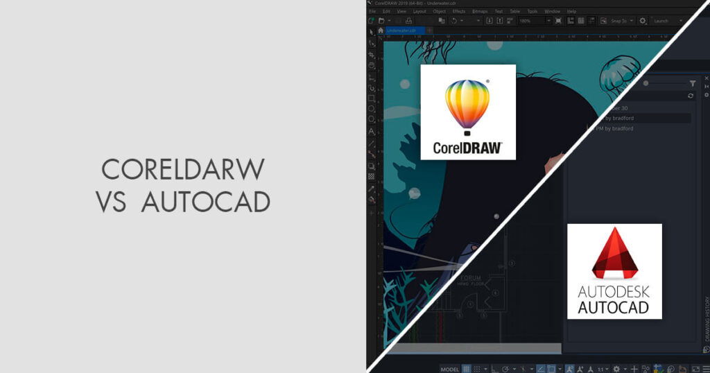 CorelDraw vs AutoCAD